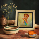 Mahabali  Wall Paintings from Island Rangoli from Deewar South India collection ambience 2